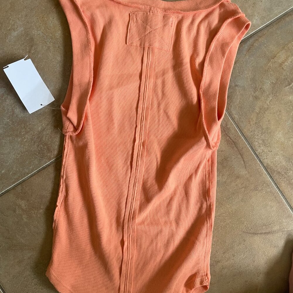 Free People Kate Tank—Size XS Orange - Picture 3 of 3